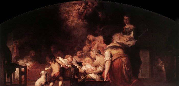 Bartolome Esteban Murillo Birth of the Virgin Germany oil painting art